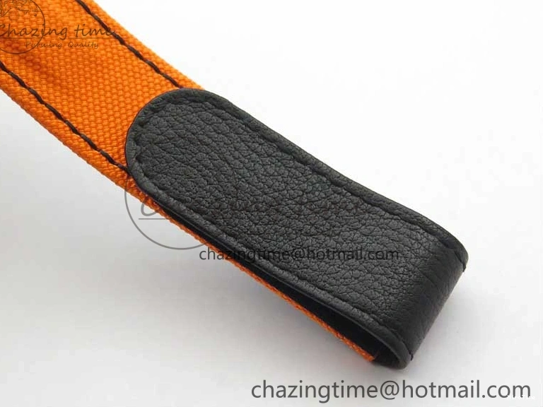 MiroTime 0122 Daytona DIW Carbon Noob 1:1 Best Edition Black Orange Dial on Orange Nylon Strap SA TopPick 2586